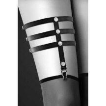 Тройной гартер Bijoux Pour Toi, чёрный