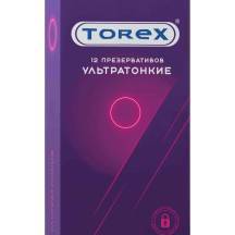 Презервативы Torex ультратонкие, 12 шт