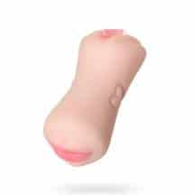 Мастурбатор Toyfa Juicy Pussy Pretty Mouth, рот и вагина, телесный