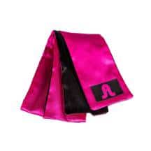 Атласная повязка на глаза Adrien Lastic Satin Sash, черно-розовый