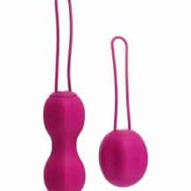 Набор вагинальных шариков Nomi Tang IntiMate, красно-фиолетовый Набор вагинальных шариков Nomi Tang IntiMate, красно-фиолетовый