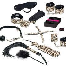 Набор БДСМ Tease&Please Master & Slave Bondage Game, леопардовый. Нет в наличии Набор БДСМ Tease&Please Master & Slave Bondage Game, леопардовый
