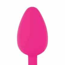 Анальная вибропробка Gvibe GPlug Bioskin, розовый Анальная вибропробка Gvibe GPlug Bioskin, розовый