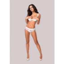 Комплект из двух предметов Miamor белый Obsessive, S/M. Нет в наличии Комплект из двух предметов Miamor белый Obsessive, S/M