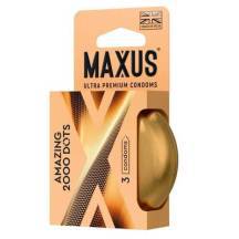 Презервативы точечные Maxus Amazing, 3 шт