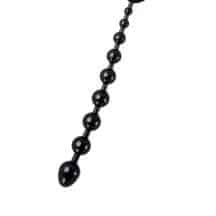 Анальная цепочка Toyfa A-Toys M, 28,3 см, черный