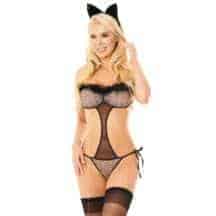 Костюм кошечки Soft Line Collection Kitty S/M, леопардовый