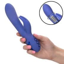 Вибратор-кролик с ротацией CalExotics California Dreaming Beverly Hills Bunny, синий. Нет в наличии Вибратор-кролик с ротацией CalExotics California Dreaming Beverly Hills Bunny, синий