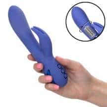 Вибратор-кролик с ротацией CalExotics California Dreaming Beverly Hills Bunny, синий. Нет в наличии Вибратор-кролик с ротацией CalExotics California Dreaming Beverly Hills Bunny, синий