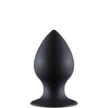 Анальная пробка Lola Games Back Door Black Edition Thick Small, чёрная