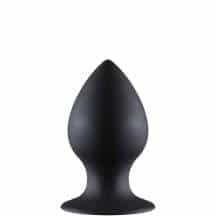 Анальная пробка Lola Games Back Door Black Edition Thick Small, чёрная