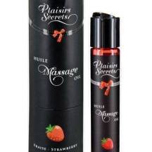 Массажное масло Concorde Plaisirs Secrets Клубника, 59 мл Массажное масло Concorde Plaisirs Secrets Клубника, 59 мл