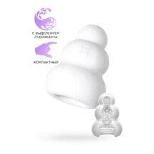 Мастурбатор с самолубрикацией MensMax Pucchi Jellyfish 6.5 см, белый