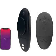 Клиторальный вибратор в трусики We-Vibe Moxie+ с пультом ДУ, черный Клиторальный вибратор в трусики We-Vibe Moxie+ с пультом ДУ, черный