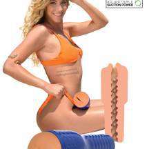 Мастурбатор-ротик Private Shona River Pornstar, синий