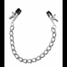 Зажимы на соски Orion Kette mit Klemmen, серебристый