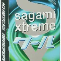 Латексные презервативы Sagami Xtreme Mint 0.04, 10шт