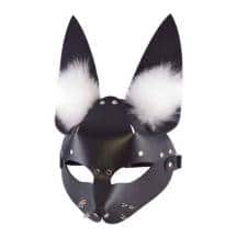 Маска Sitabella Зайка с мехом, черный Маска Sitabella Зайка с мехом, черный