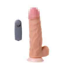 Фаллоимитатор с вибрацией Интимная Жизнь Философ на проводном управлении 27 см, телесный Фаллоимитатор с вибрацией Интимная Жизнь Философ на проводном управлении 27 см, телесный