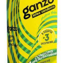 Презервативы ультратонкие Ganzo Ultra Thin, 12 шт + 3 шт. Нет в наличии Презервативы ультратонкие Ganzo Ultra Thin, 12 шт + 3 шт
