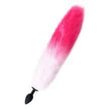 Анальная втулка с бело-розовым хвостом Popo Pleasure Toyfa, S, черный. Нет в наличии Анальная втулка с бело-розовым хвостом Popo Pleasure Toyfa, S, черный