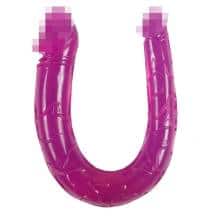 Двусторонний фаллоимитатор Hot Planet Clementine 40 см, розовый Двусторонний фаллоимитатор Hot Planet Clementine 40 см, розовый