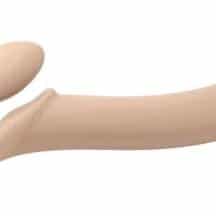 Гибкий страпон Strap-on-me Semi-Realistic XL, телесный