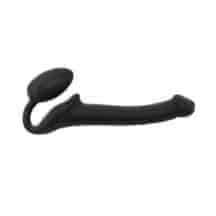 Гибкий страпон Strap-on-me Semi-Realistic S, черный Гибкий страпон Strap-on-me Semi-Realistic S, черный