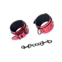 Наручники лакированные Lola Games Party Hard Bizzare, красные. Нет в наличии Наручники лакированные Lola Games Party Hard Bizzare, красные