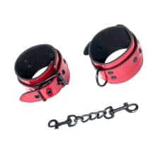 Наручники лакированные Lola Games Party Hard Bizzare, красные. Нет в наличии Наручники лакированные Lola Games Party Hard Bizzare, красные
