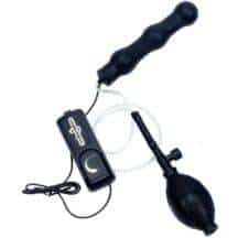 Анальная пробка Zepplin Black Inflatable Anal Wand Seven Creations, черный. Нет в наличии Анальная пробка Zepplin Black Inflatable Anal Wand Seven Creations, черный