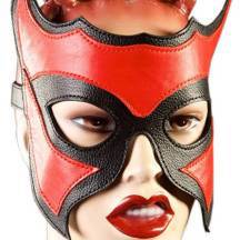 Очки-маска Подиум, красный