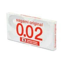 Полиуретановые презервативы Sagami Original 0.02, 2 шт