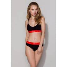 Трусы Passion Lingerie PS009 panties Black-Red, Чёрный, S Трусы Passion Lingerie PS009 panties Black-Red, Чёрный, S