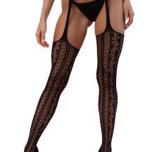 Чулки с поясом Amor EL Paula S/L, черные . Нет в наличии Чулки с поясом Amor EL Paula S/L, черные