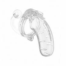 Мужской пояс верности с анальной пробкой Shots Cage 10, прозрачный. Нет в наличии Мужской пояс верности с анальной пробкой Shots Cage 10, прозрачный