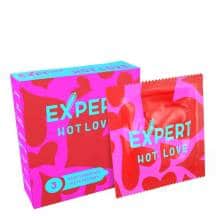 Презервативы с согревающим эффектом Expert Hot Love, 3 шт Презервативы с согревающим эффектом Expert Hot Love, 3 шт