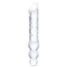 Двусторонний стимулятор Glas 30.5 см, бесцветный
