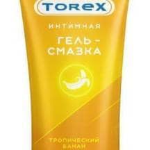 Оральная гель-смазка Torex Тропический банан на водной основе туба, 50 мл