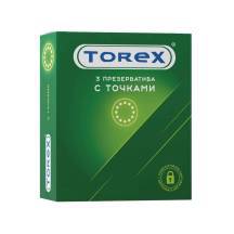 Презервативы точечные Torex №3 Презервативы точечные Torex №3