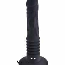 Анальный вибростимулятор с фрикционными движениями Pipedream Ass Fucker, черный