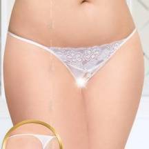 Стринги Soft Line с доступом белые, XL/XXXL