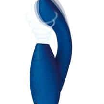 Вибратор с вакуумно-волновым стимулятором клитора Womanizer Duo 2, синий Вибратор с вакуумно-волновым стимулятором клитора Womanizer Duo 2, синий