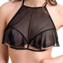 Бралетт Erolanta Karen с открытой грудью, черный, 42-44. Нет в наличии Бралетт Erolanta Karen с открытой грудью, черный, 42-44