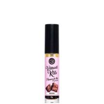 Блеск для губ с эффектом вибрации Secret Play Vibrant Kiss Брауни, 6 г