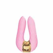 Клиторальный вибростимулятор Shunga Aiko с двойной вибрацией, розовый Клиторальный вибростимулятор Shunga Aiko с двойной вибрацией, розовый