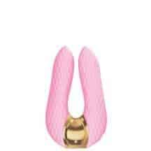 Клиторальный вибростимулятор Shunga Aiko с двойной вибрацией, розовый Клиторальный вибростимулятор Shunga Aiko с двойной вибрацией, розовый