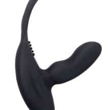 Массажер простаты Levett Maud, с пультом ДУ, чёрный