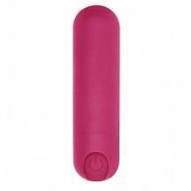 Вибропуля Shots BGT 7 Speed Rechargeable Bullet, темно-розовый