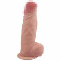 Большой фаллоимитатор Интимная Жизнь Качок 28 см, телесный Большой фаллоимитатор Интимная Жизнь Качок 28 см, телесный